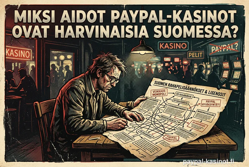 Miksi Aidot PayPal-kasinot Ovat Harvinaisia Suomessa?